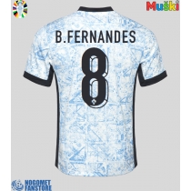 Portugal Bruno Fernandes #8 Gostujuci Dres EP 2024 Kratak Rukav